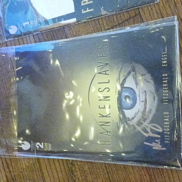 Frankenslaves Comic Books Volume 1, 2 and 3!!! All Autographed and Signed! Rare! - Picture 4 of 10